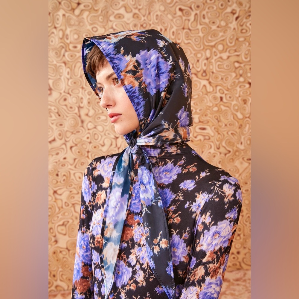 Ulla Johnson Rain Bonnet One Size NWT Lila Scarf